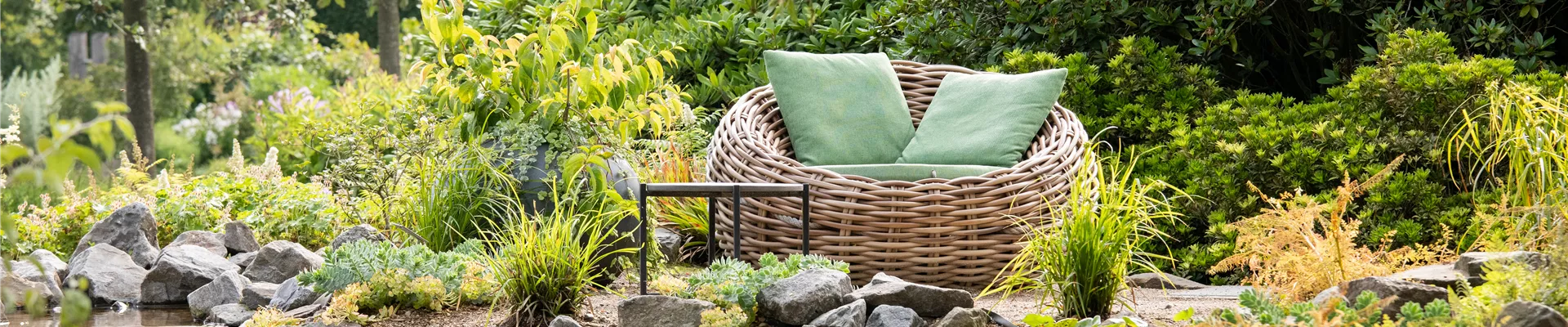 Sommergarten - Gartenmöbel im Ambiente Sommergarten - Gartenmöbel im Ambiente